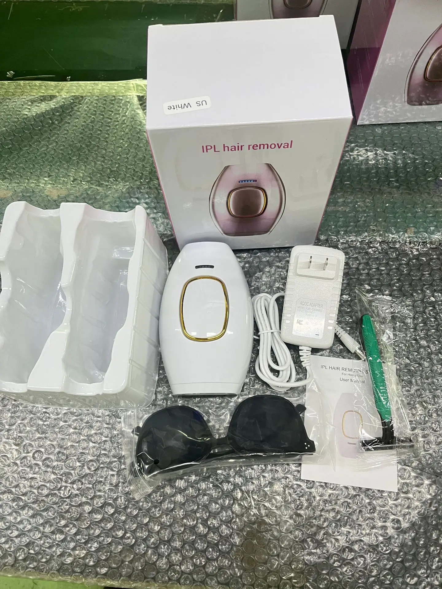 Portable Electric IPL Hair Removal Ice Cooling Home Use Beauty Care Face and Body Hair Remover Device Braum Hair Removal