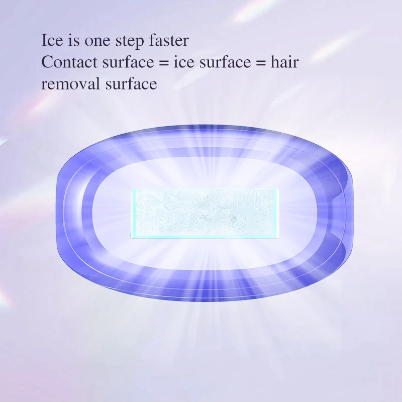 Patent Design IPL Hair Removal Device High Quality Female Device Handset Ice Cooling Ipl Hair Removal Handset Ipl Laser Hair