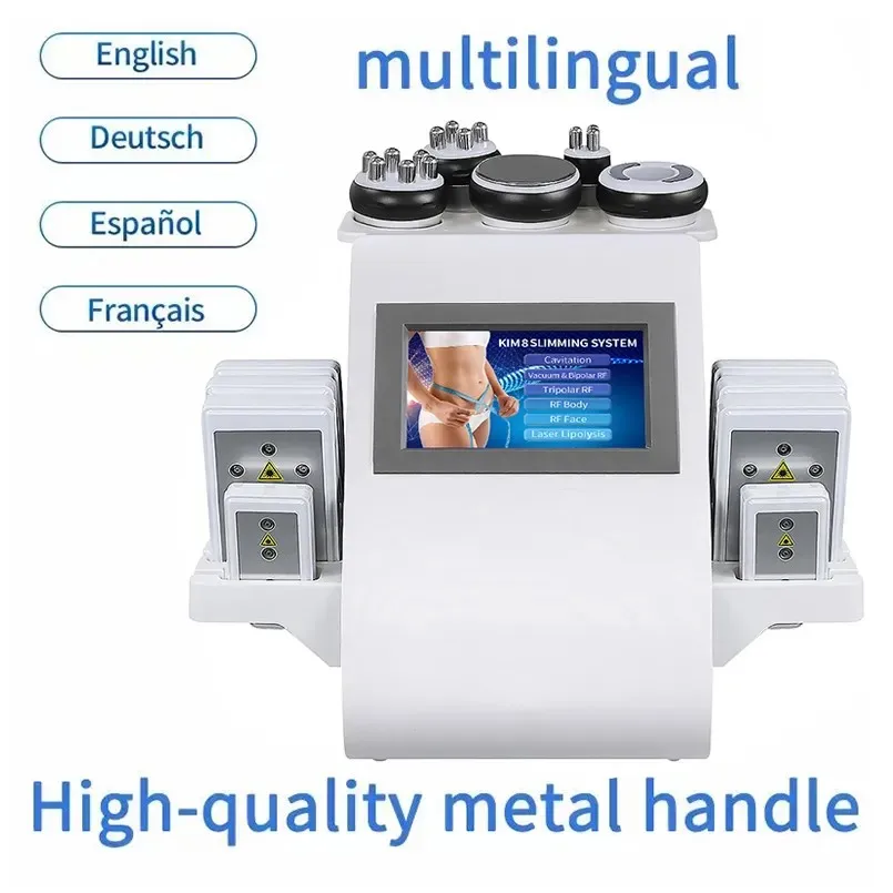 EMS Sculpting Machine 6 in 1 650nm-635nm Body Slimming Fat Reduction Laser Body Slim Machine