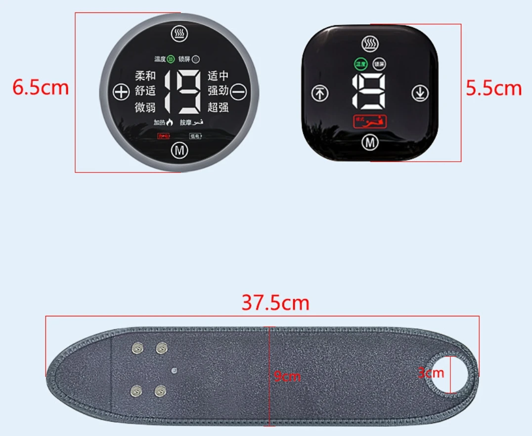 Wholesale Heat 2000mA Remote Control Keep Warm Wristband Wrist Straps Wrist Support