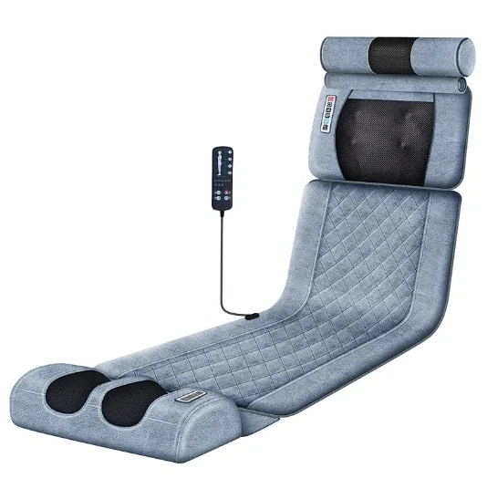 Health Care Machine Chair Heating Cushion Foot Kneading Back Full Body Neck Massager Electric Mat Vibrating Massage Mattress for