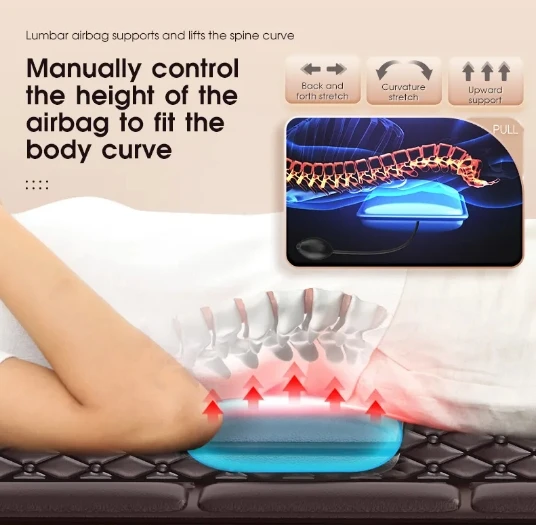 Health Care Machine Chair Heating Cushion Foot Kneading Back Full Body Neck Massager Electric Mat Vibrating Massage Mattress for