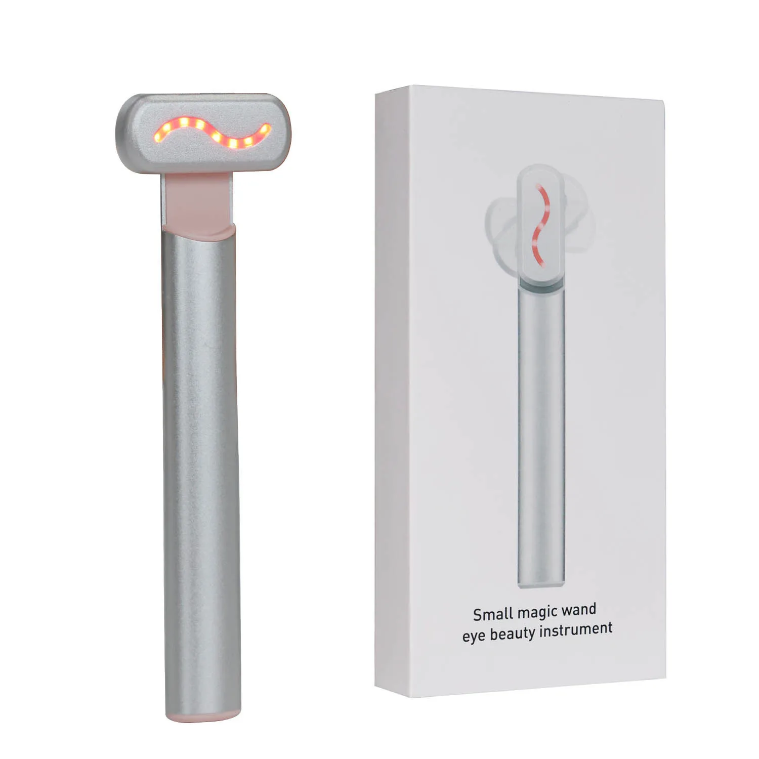 Eye Beauty Pen Red Light Therapy Ems Microcurrent Comfortable Face Neck Anti-aging Skin Tightening Beauty Wand