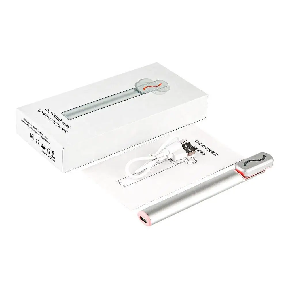 Eye Beauty Pen Red Light Therapy Ems Microcurrent Comfortable Face Neck Anti-aging Skin Tightening Beauty Wand