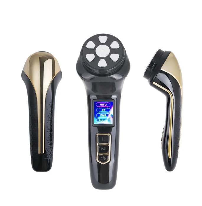Anti-Aging Skin Care Device RF Microcurrent Face Lift LED Photon Therapy Whitening Skin Tightening Home Use Facial Rejuvenation