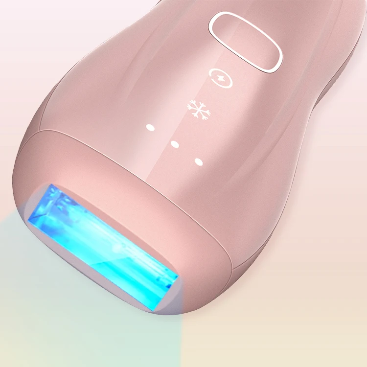 Painless Ice Cool Ipl Epilator Flash Permanent Hair Removal Machine Home Use Hair Removal Portable Handheld Lady
