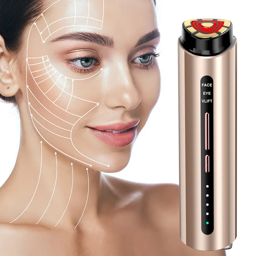 Beauty Rf Anti Aging Face Care Treatment Lifting Firming Skin Tightening Portable Rf Beauty Device for Home Use