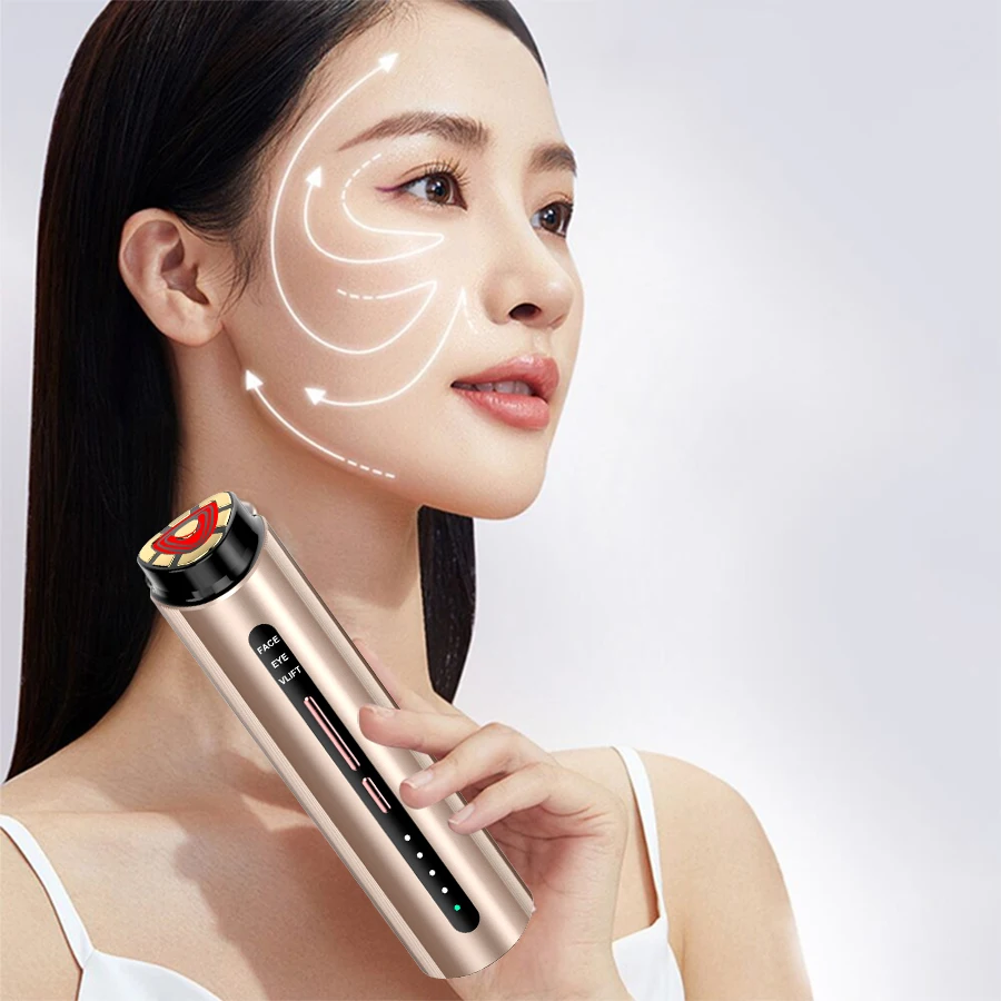 Beauty Rf Anti Aging Face Care Treatment Lifting Firming Skin Tightening Portable Rf Beauty Device for Home Use