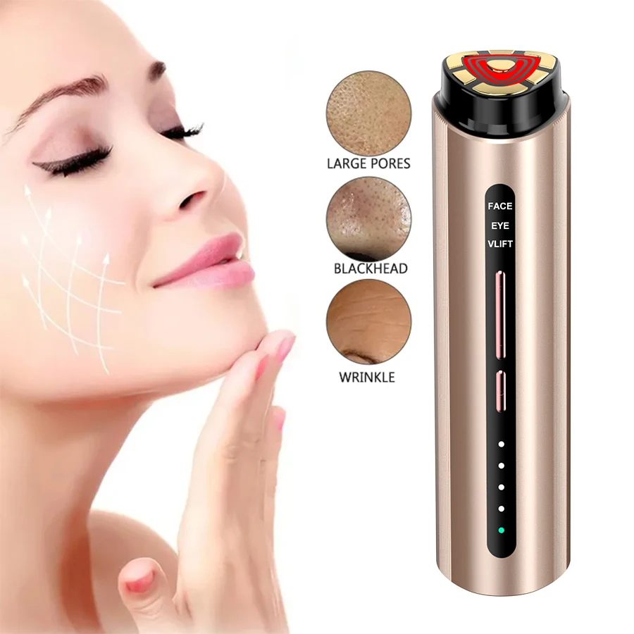 Beauty Rf Anti Aging Face Care Treatment Lifting Firming Skin Tightening Portable Rf Beauty Device for Home Use