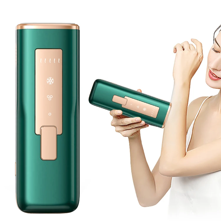 Home Use Painless Crystal Hair Removal Device Freezing Point Hair Removal Device Ipl Hair Removal for Dark Skin