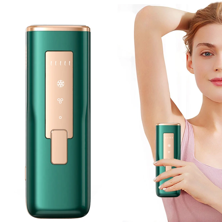 Home Use Painless Crystal Hair Removal Device Freezing Point Hair Removal Device Ipl Hair Removal for Dark Skin