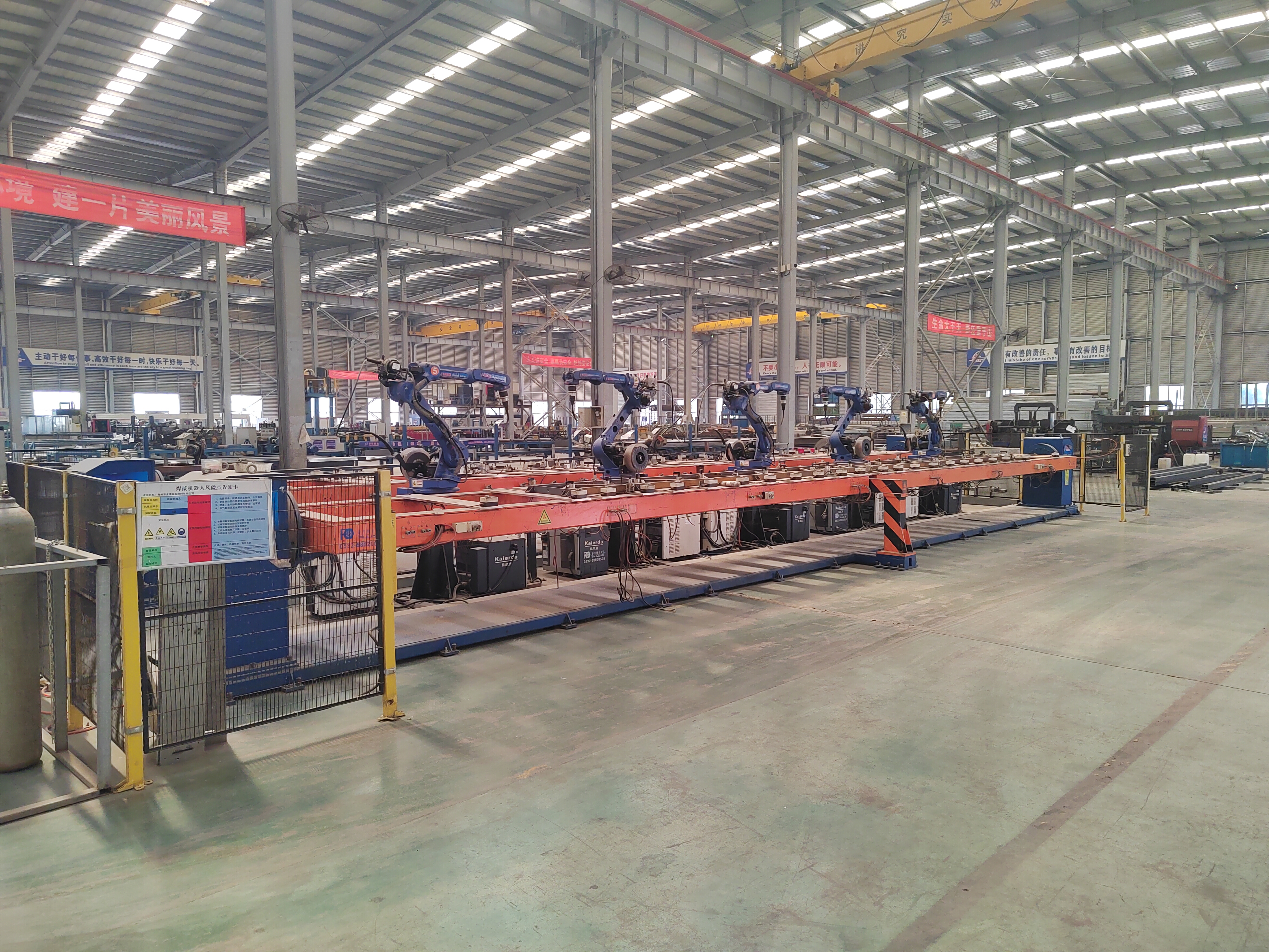 Our company's advanced machinery and equipment