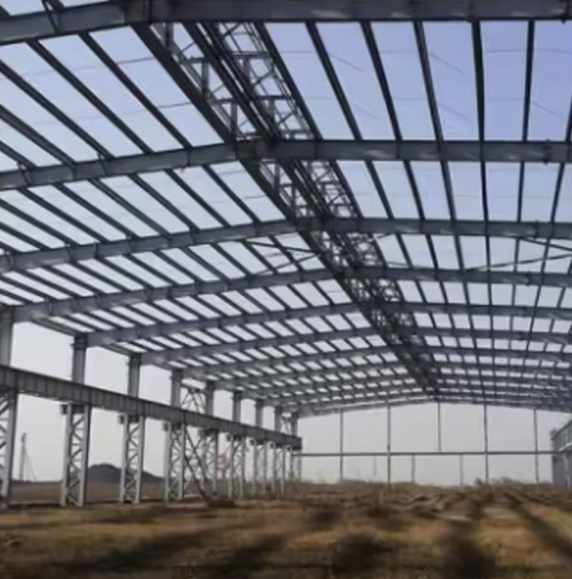 High-Quality Steel Frame Factory Building
