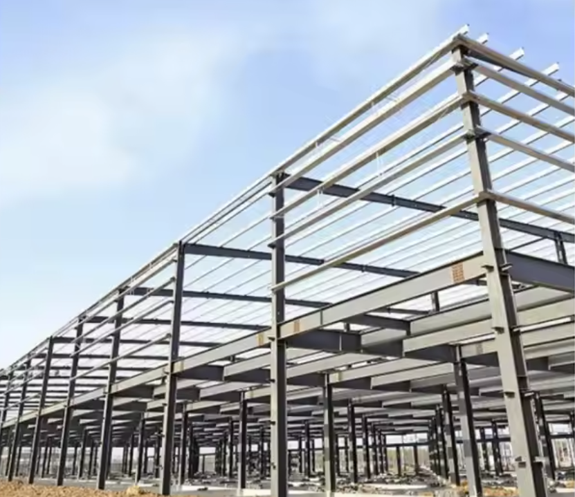 Reinforced Steel Frame Warehouse For Safe Storage And Distribution