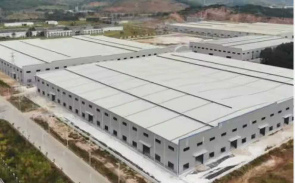 Reinforced Steel Frame Warehouse For Safe Storage And Distribution