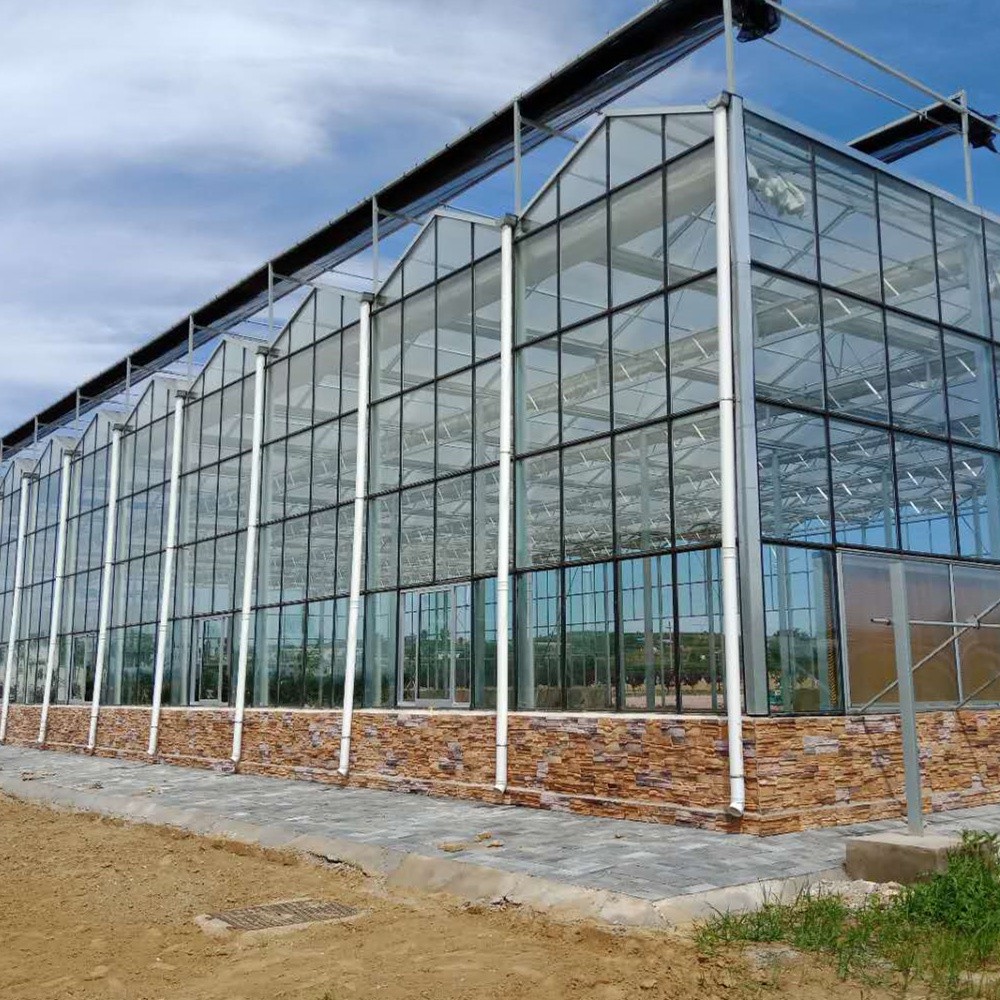 glass greenhouse