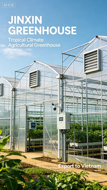 Qingzhou Jinxin Greenhouse Exports Typhoon-Resistant Greenhouses to Vietnam