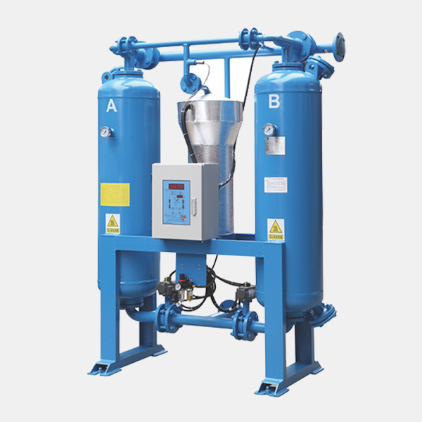 heated purge air dryer