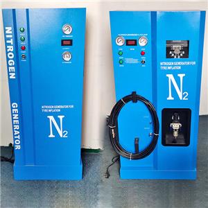 Gonfiatore di azoto per pneumatici con sistema di gonfiaggio di azoto integrato