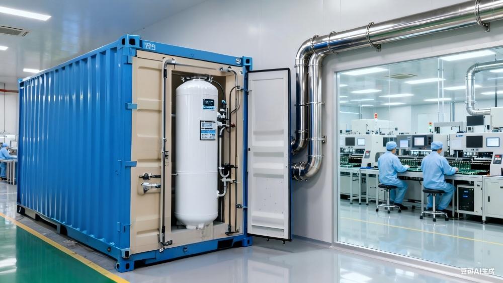 High-efficiency nitrogen generator