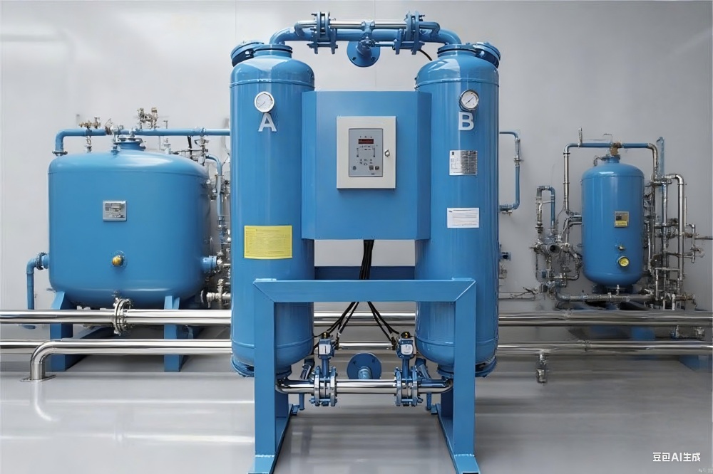 Heatless Desiccant Air Dryer for Industrial Compressed Air