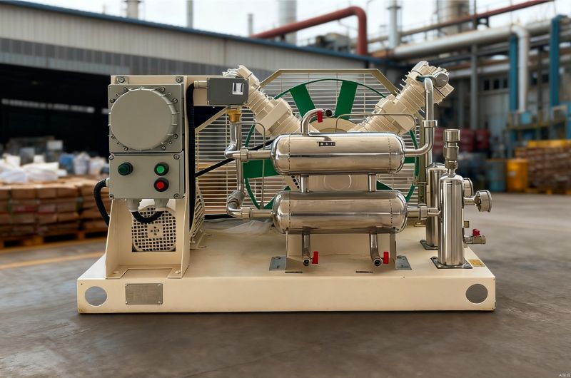 Reliable High Pressure Hydrogen Booster Compressors for Chemical and Laboratory