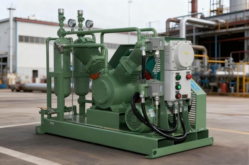 Soluções avançadas de compressão de hidrogênio com sistemas de compressão de geradores de H2 para aplicações industriais