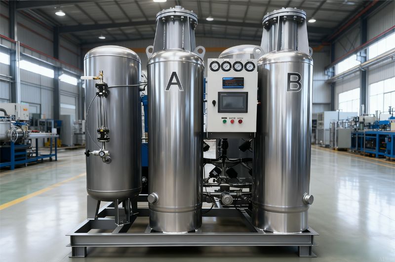Gerador de oxigênio PSA de alta eficiência para produção confiável de oxigênio no local