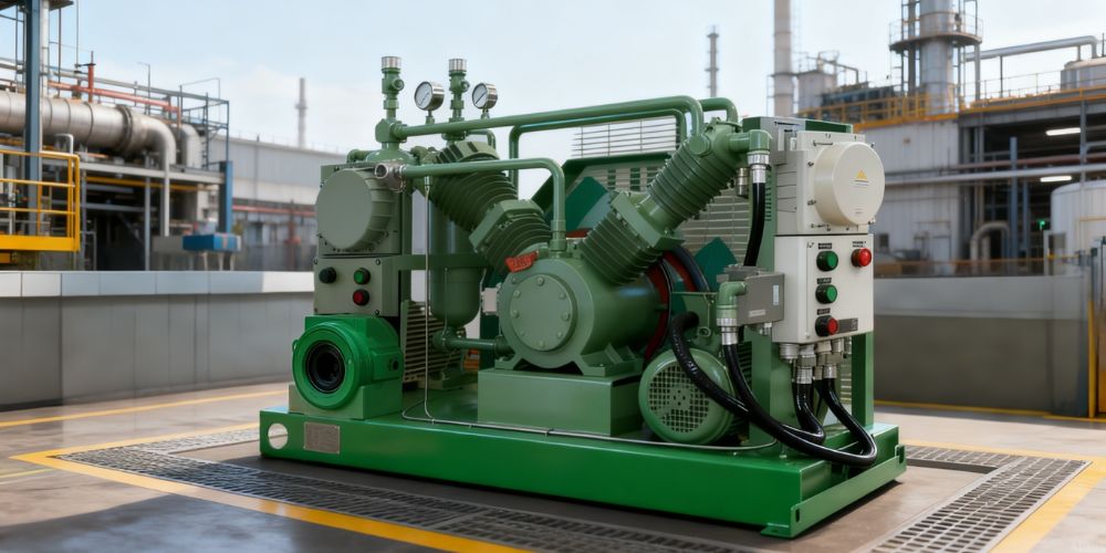 Oil-Free Hydrogen Compressors