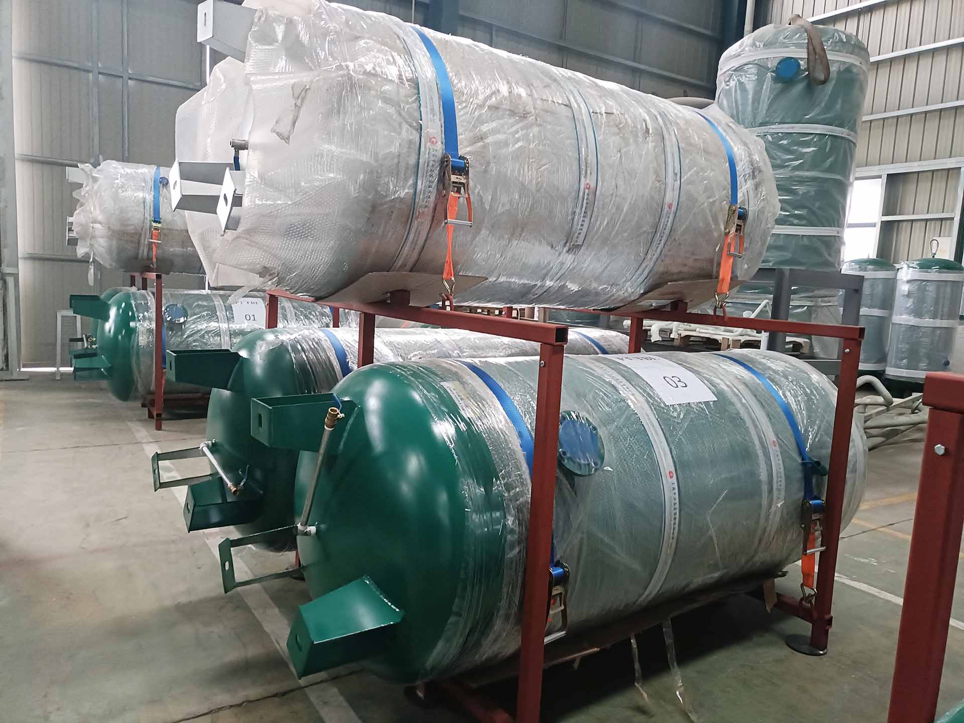 On-site nitrogen purifier installation