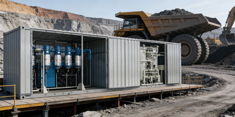 Containerized PSA Nitrogen Generator