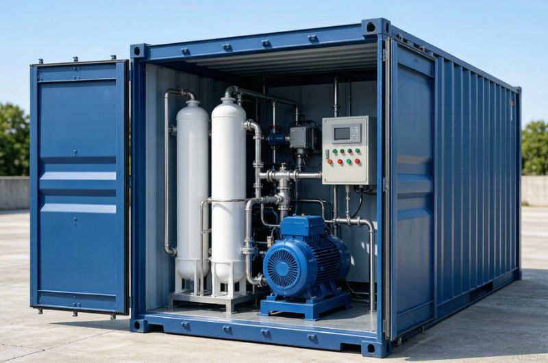 Containerized PSA Oxygen Generator