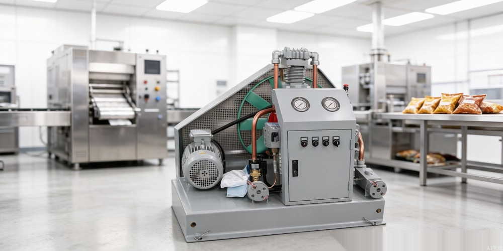 Nitrogen Booster Compressor for MAP Packaging