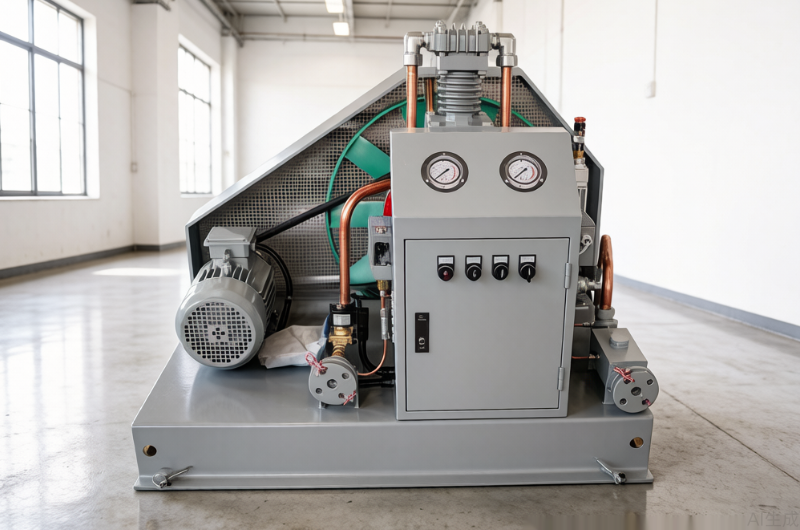 Nitrogen Booster Compressor for Packaging Lines