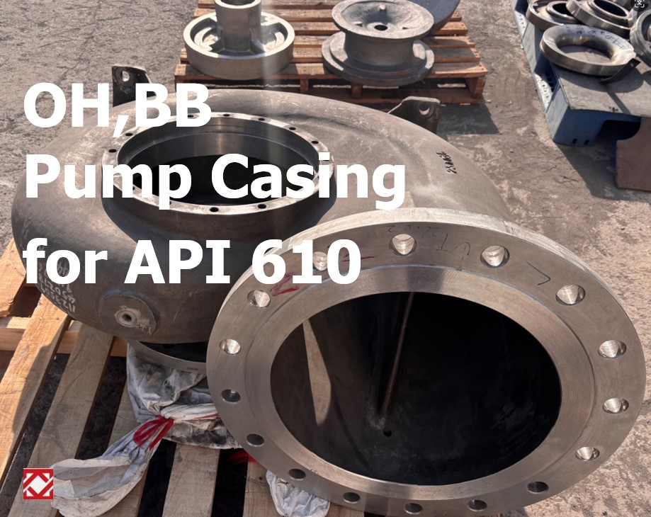 Carcaça da bomba conforme o padrão API 610