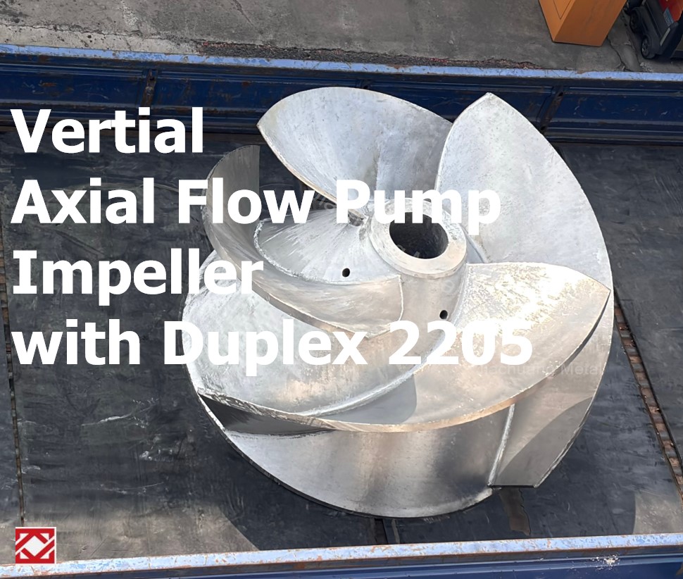 مروحة مضخة التدفق المحوري الرأسي مع دافع مزدوج 2205