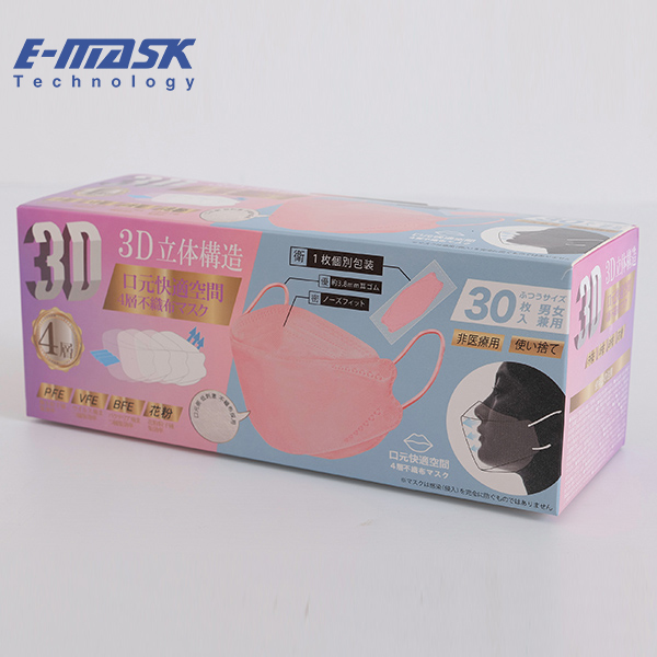 Four layer non-woven mask
