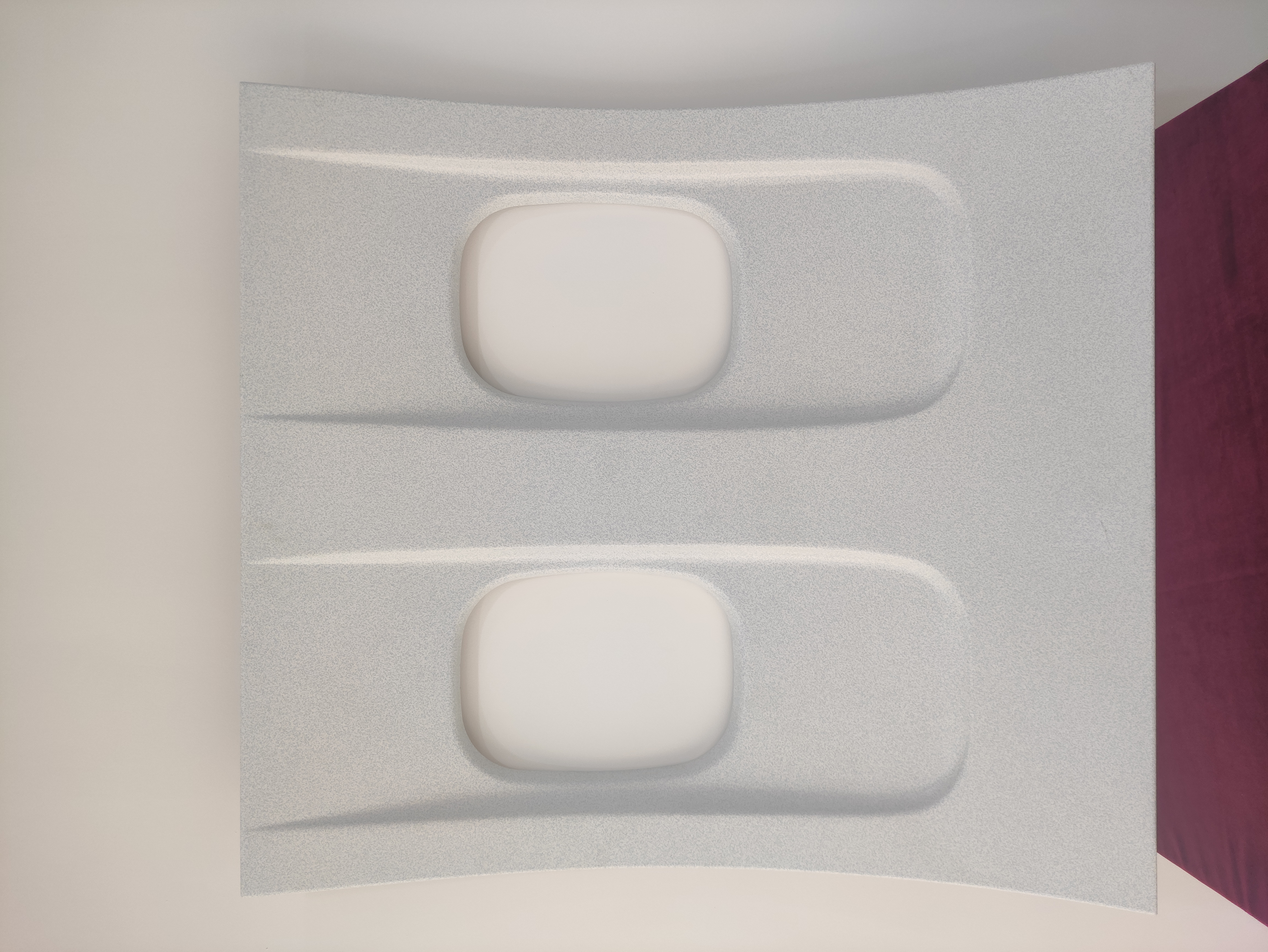 Taxent aramid honeycomb aircraft component