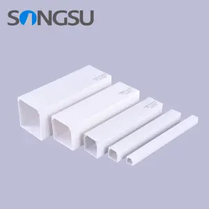 Factory For Plastic PVC Ducts Cable Wiring for Tray Decorative Electrical Cable Channel PVC Cable Trunking