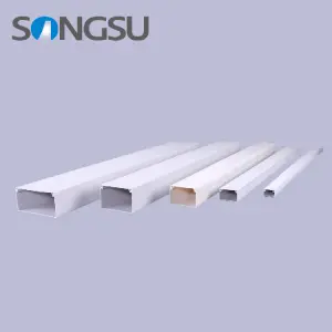 Electrical Wire Ducting Self-Adhesive PVC Solid Cable Trunking