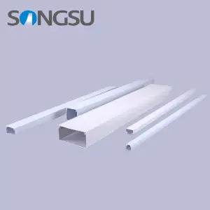 Electrical Wire Ducting Self-Adhesive PVC Solid Cable Trunking