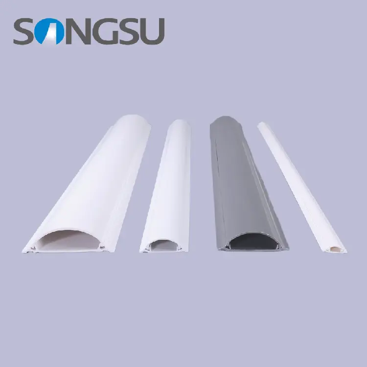 Factory Supply All Sizes PVC Floor Rubber Cable Protector Ramp Humps