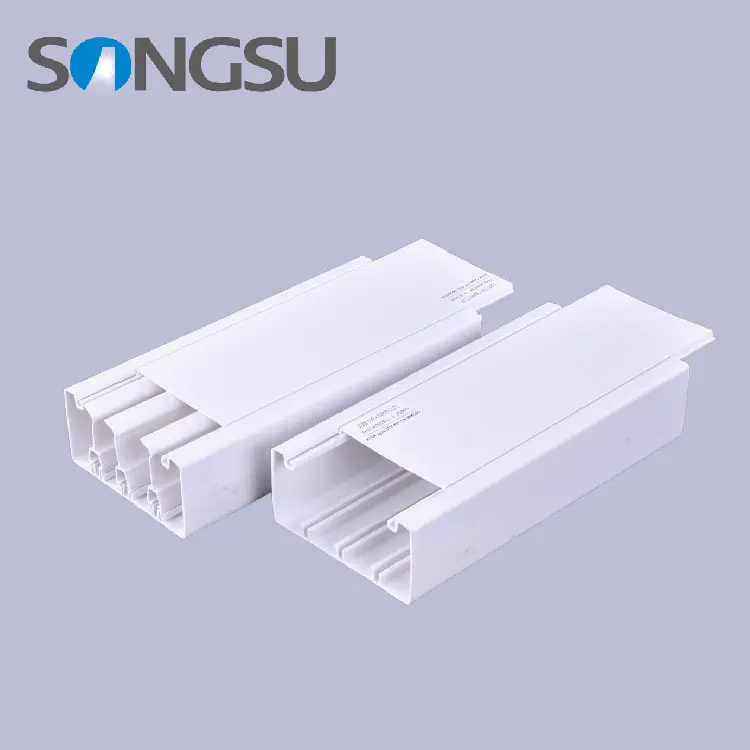 Massive Selection for Fire-Proof and Good Insulation Solid Slotted PVC Compartment Trunking