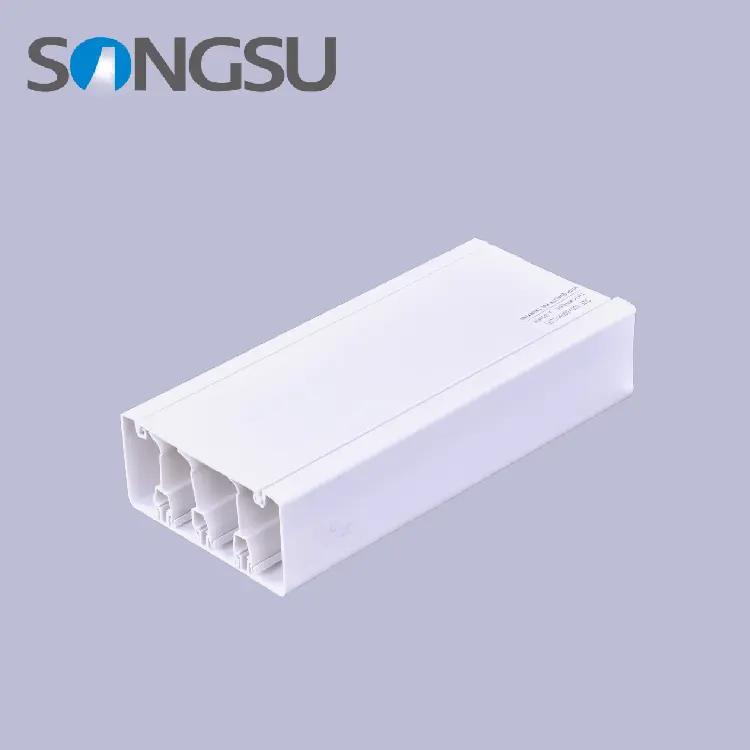 Massive Selection for Fire-Proof and Good Insulation Solid Slotted PVC Compartment Trunking