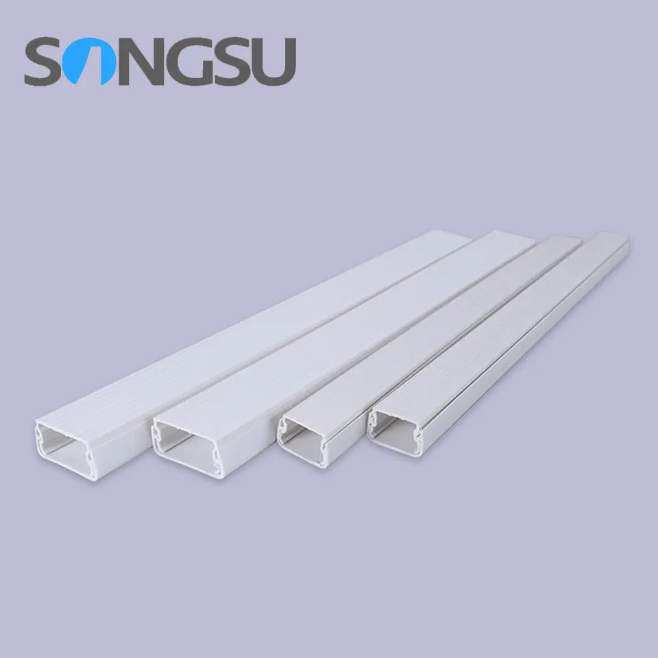 Promotion Price All Sizes PVC New Cable Trunking Network Cable/Through Wire Electric