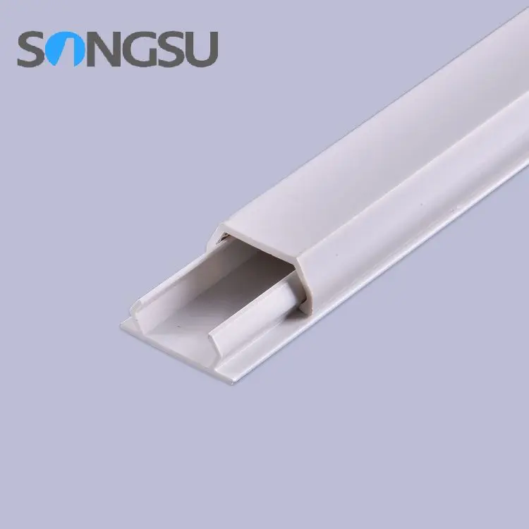 Factory Direct Sale PVC Cable Tray PVC trapezoidal Cable Trunking Plastic Cable Trunking