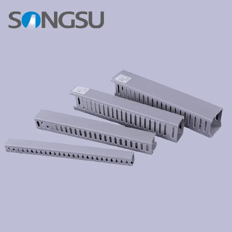 Supply OEM High Quality PVC Electric Wiring Canaleta Trunking PVC Trunking