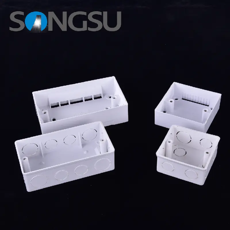 China Gold Supplier for PVC Wiring Cable Trunking Duct Fittings Electrical Conduit Pipe Accessories