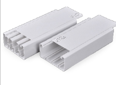 2 Compartment PVC Trunking For Cable Management