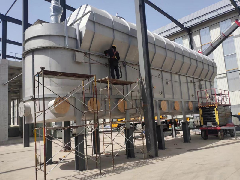 Fluid Bed Dryer with Stirrer